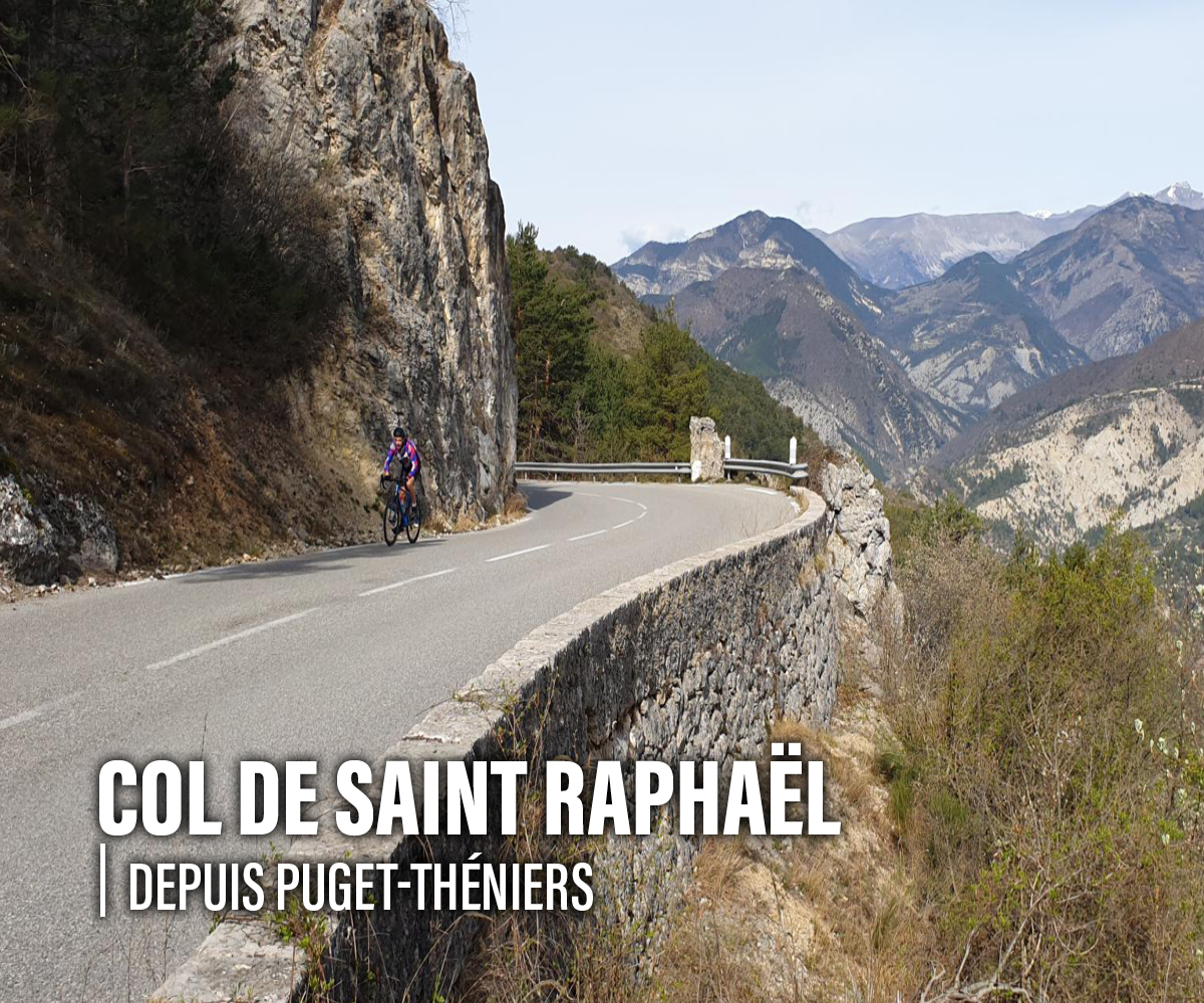 Col de Saint-Raphael depuis Puget-Theniers